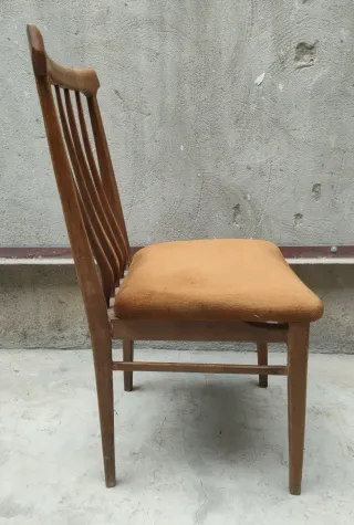 4 Sillas Mid-Century Restauradas