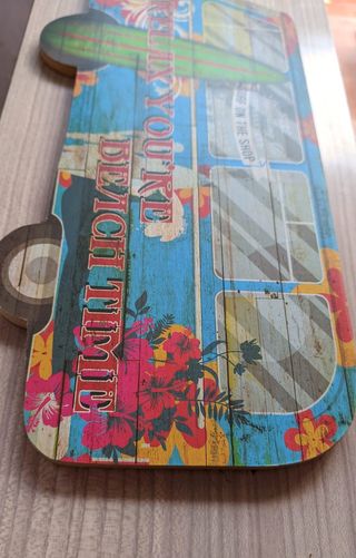 Cuadro Decorativo Furgoneta Vintage Surf