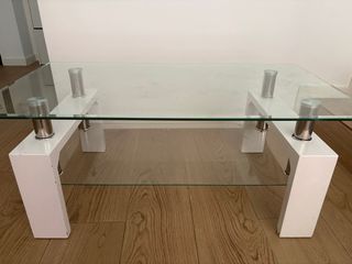 Mesa de centro cristal