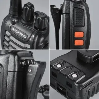 2 Radio Walkie Talkie Baofeng BF-888S + Accessori
