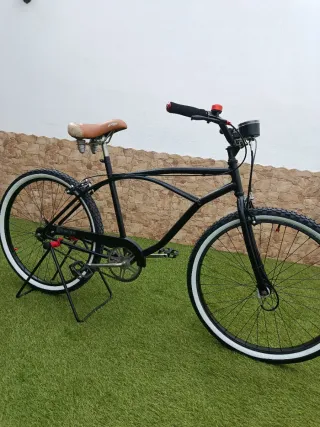 Bicicleta Cruiser Negra