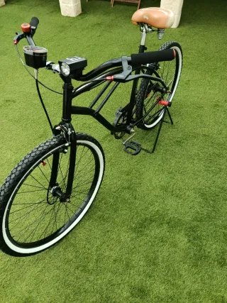 Bicicleta Cruiser Negra