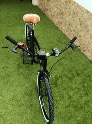 Bicicleta Cruiser Negra