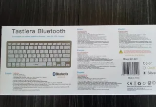 Teclado Bluetooth LinQ BK-801 Blanco