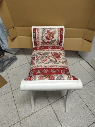 Colcha, fundas y banqueta a juego