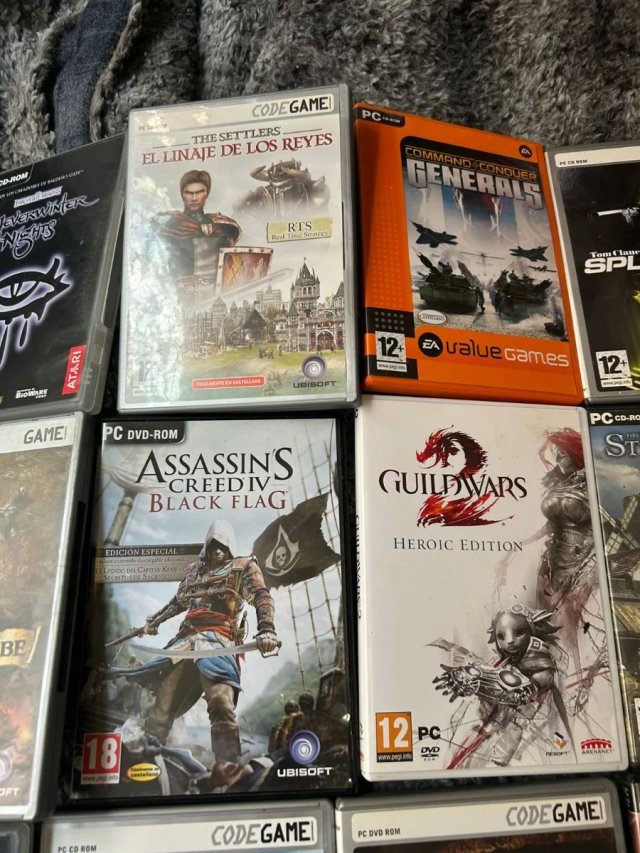 Lote 19 juegos para PC