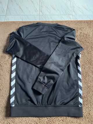 Sudadera Hummel Negra y Blanca