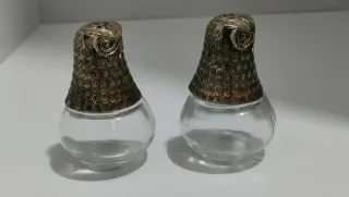 Pareja de Salero Pimentero Búho Vintage 640513926