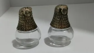 Pareja de Salero Pimentero Búho Vintage 640513926