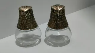 Pareja de Salero Pimentero Búho Vintage 640513926