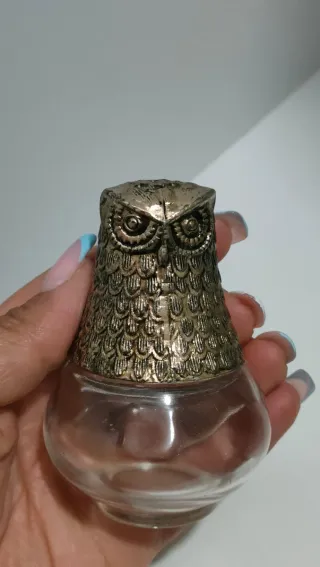 Pareja de Salero Pimentero Búho Vintage 640513926