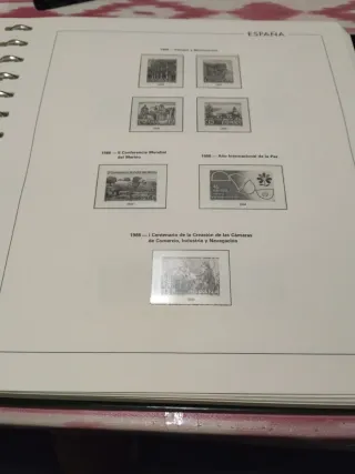 Hojas Edifil 1986 al 1989