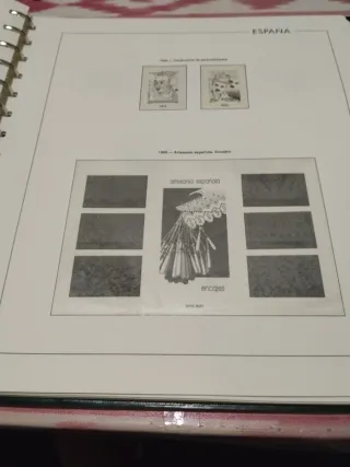 Hojas Edifil 1986 al 1989