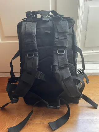 Mochila Táctica 50L Senderismo Plegable