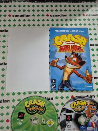 Crash Bandicoot Action Pack PS2