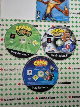 Crash Bandicoot Action Pack PS2