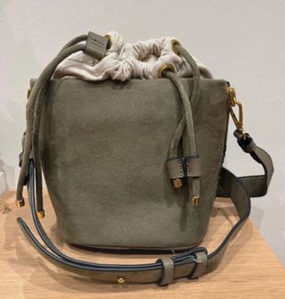 Bolso bombonera Parfois polipiel verde