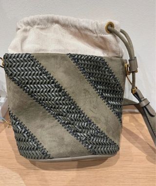 Bolso bombonera Parfois polipiel verde