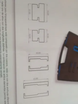 Herramienta para desmontar brazos limpiaparabrisas