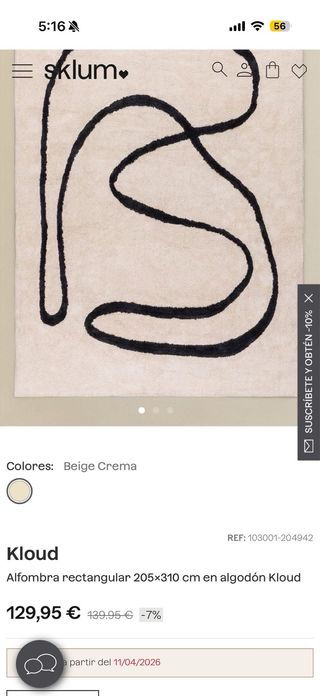 Alfombra SLKUM 205x310 cm