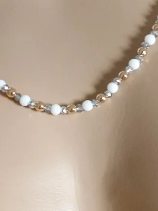 Collana Agata Ematite Quarzo