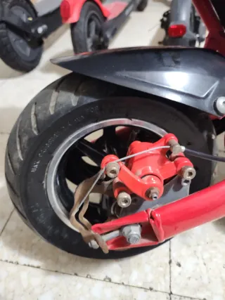 Mini Moto Polini Naranja y Negra