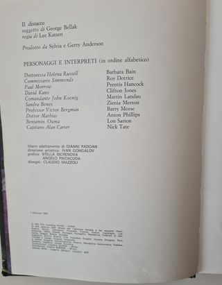 Lotto di tre pubblicazioni SPAZIO 1999 - dal 1976
