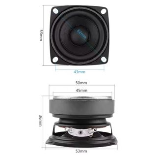 Altavoz AIYIMA 2 pulgadas 4 ohmios 15W