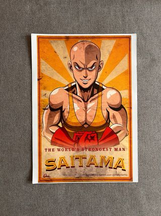 Póster Saitama Breaking Bad Anime