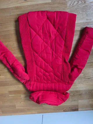 Abrigo Desigual Rojo Talla 38