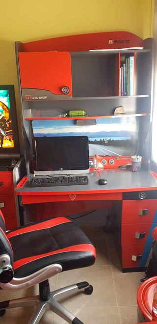 Habitación Infantil Cilek Coche de Carreras