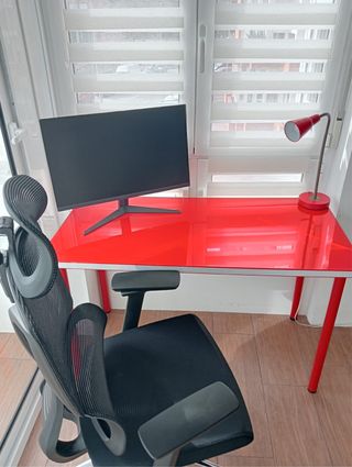 Escritorio Mesa  Rojo