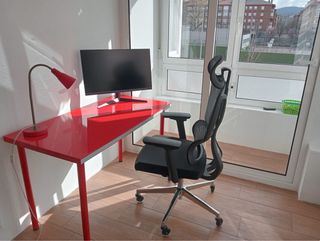 Escritorio Mesa  Rojo