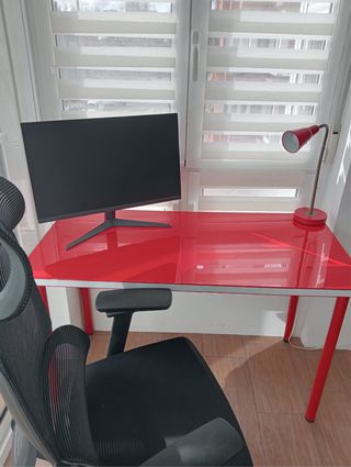 Escritorio Mesa  Rojo