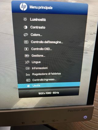 Monitor HP Pavilion 22xi 21.5 Full HD IPS