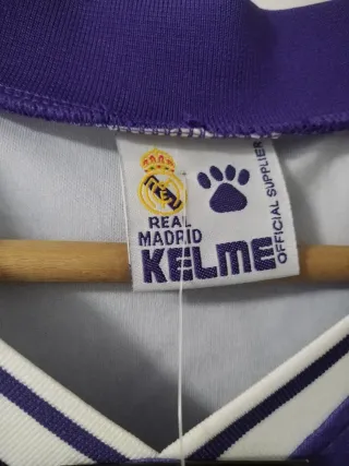 Camiseta Real Madrid Raúl 7 Kelme Morada