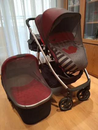 Cochecito y sillita de paseo bebé