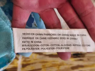 Camisa Do,Do floral azul T M