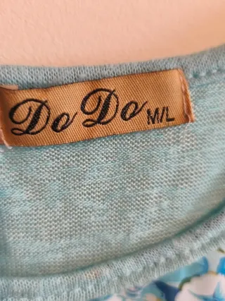 Camisa Do,Do floral azul T M