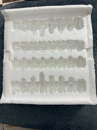 Juego de Ajedrez de Cristal