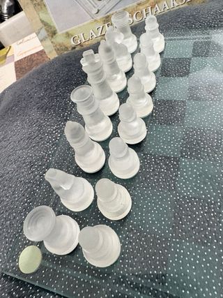 Juego de Ajedrez de Cristal