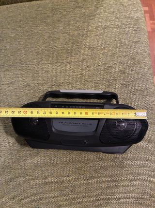 Radio Portátil FM Vintage Sin Estrenar