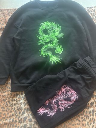 Set Felpa e Pantaloncini Dragon