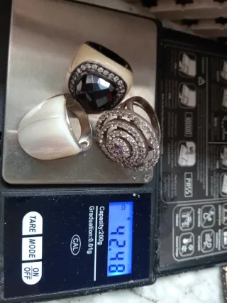 Anillos de Plata con Piedras