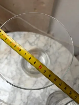 Jarrones de cristal decorativos (2 unidades)