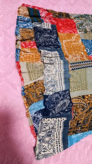 Blusa Natura Patchwork Talla L