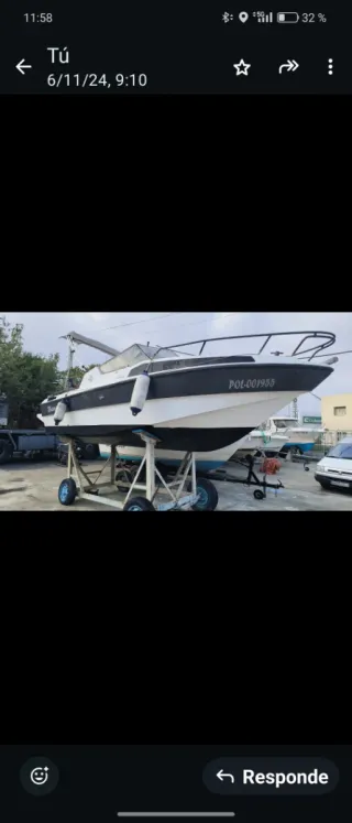 Barco 6 metros, negociable