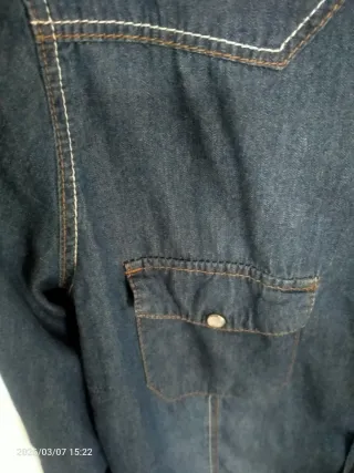 Camisa tejana suave mujer talla 46