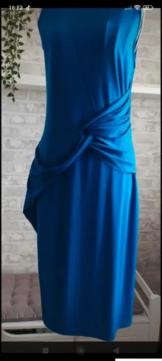 Vestido azul elegante talla L