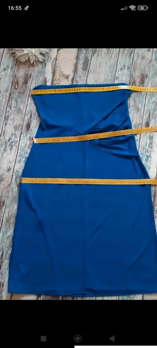 Vestido azul elegante talla L